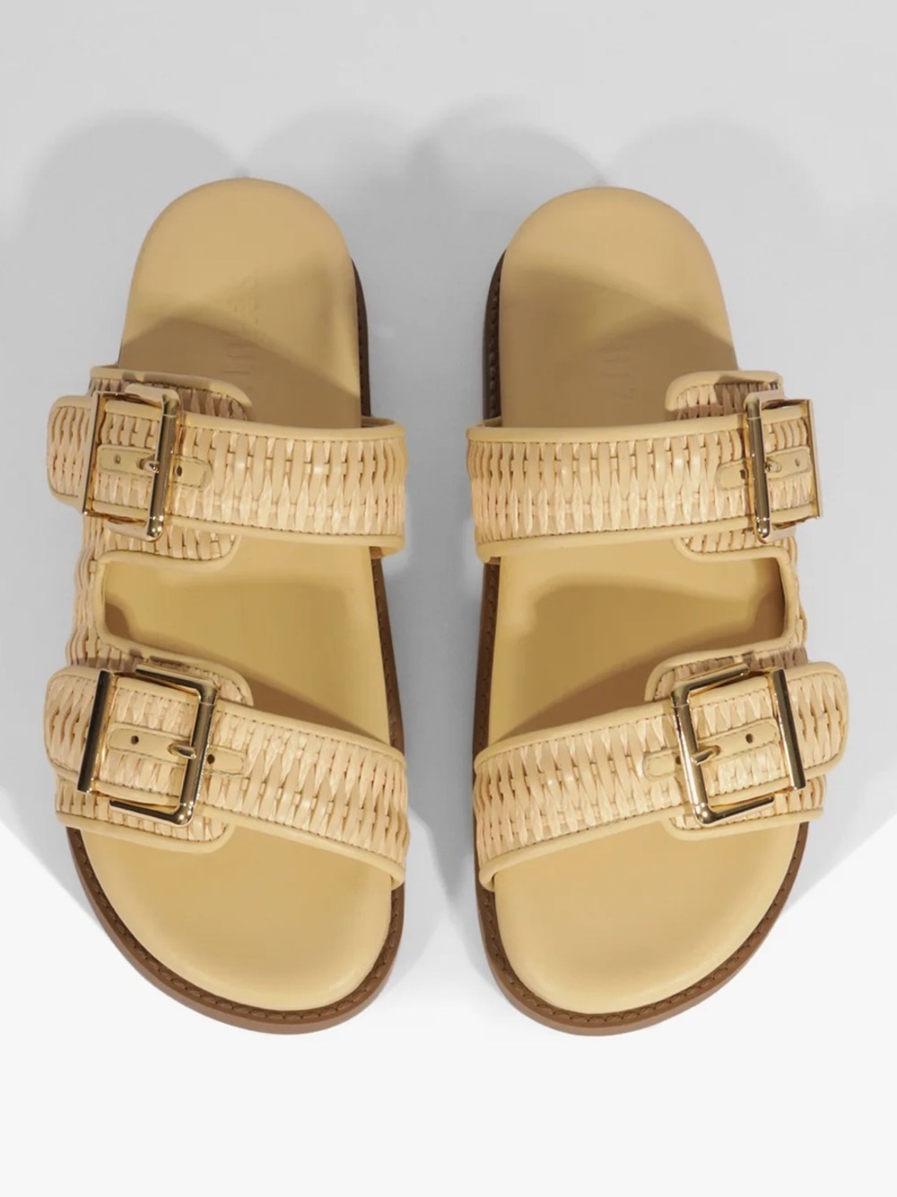 SCHUTZ | Naomi raffia sport sandal NWOT